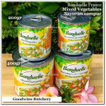 Vegetable brine Bonduelle France MIXED VEGETABLE 400g